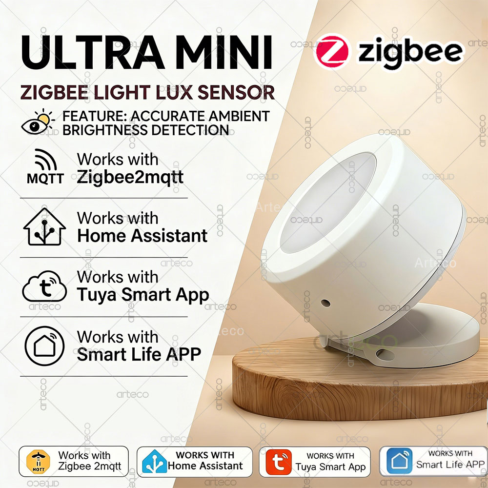 Smart Home Ikea - Ultra Mini Zigbee Light Sensor illuminance