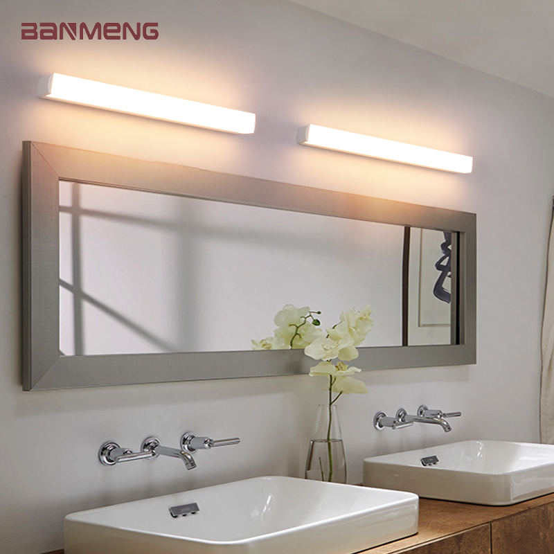 Smart Home Retrofit - Modern LED Mirror Light Wall Lamp