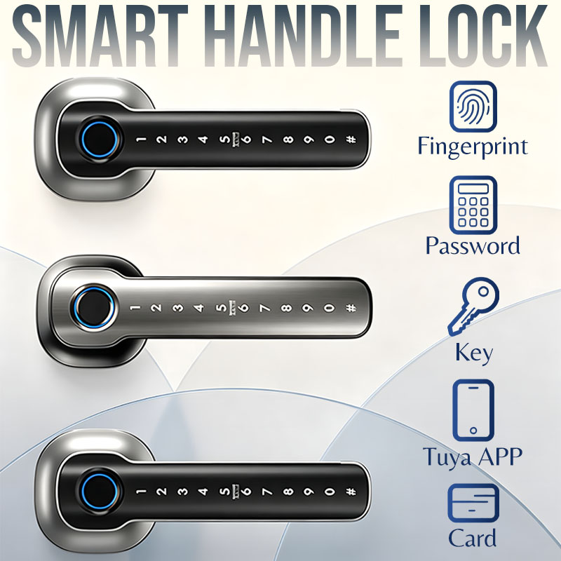 Smart Home Improvement - Home Security Devices Smart Fingerprint Door