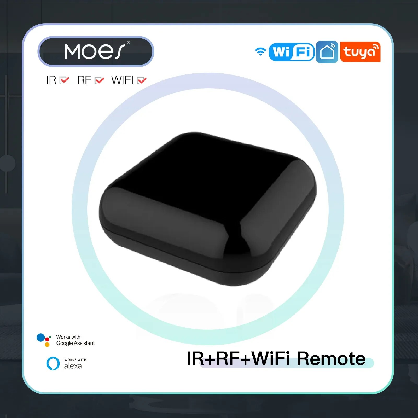 Smart Home Improvement - MOES Tuya WiFi IR RF Remote