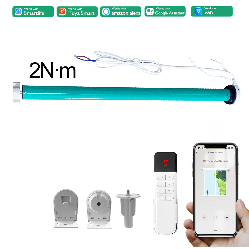 Smart Home Improvement - 2N·m Tuya Wifi Wired Electric Roller