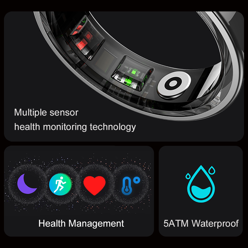 2024 COLMI R09 Smart Ring Men  - Smart Home Trainer review and price