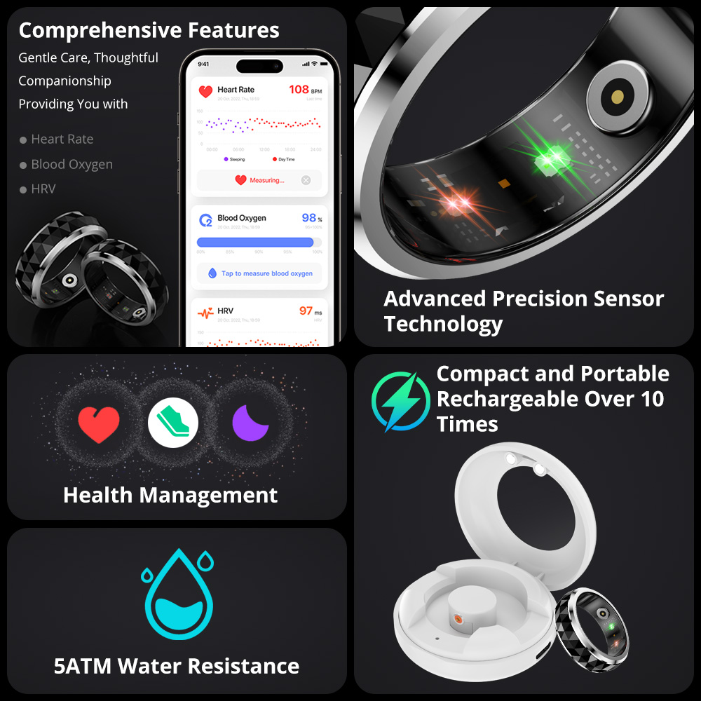 2024 COLMI R11 Smart Ring, Fid - Smart Home Trainer review and price