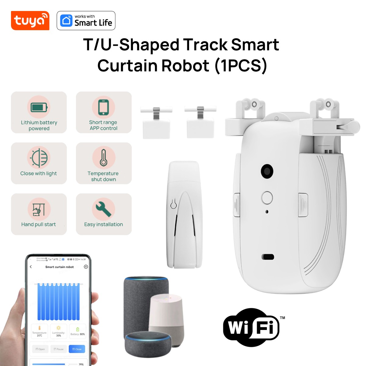 Tuya Smart WiFi Curtain Robot  - Smart Home Vimar review and price