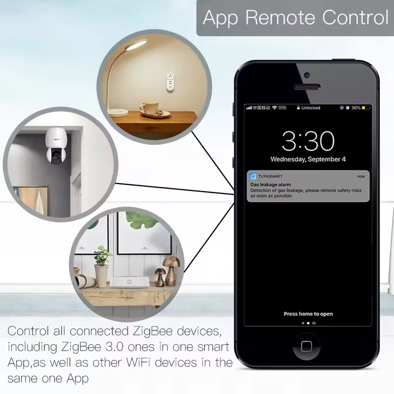 Moes Tuya ZigBee 3.0 Smart Gat - Smart Home Vimar review and price