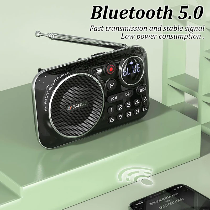 Portable Bluetooth 5 0 Radio S - Smart Elderly Home review and price