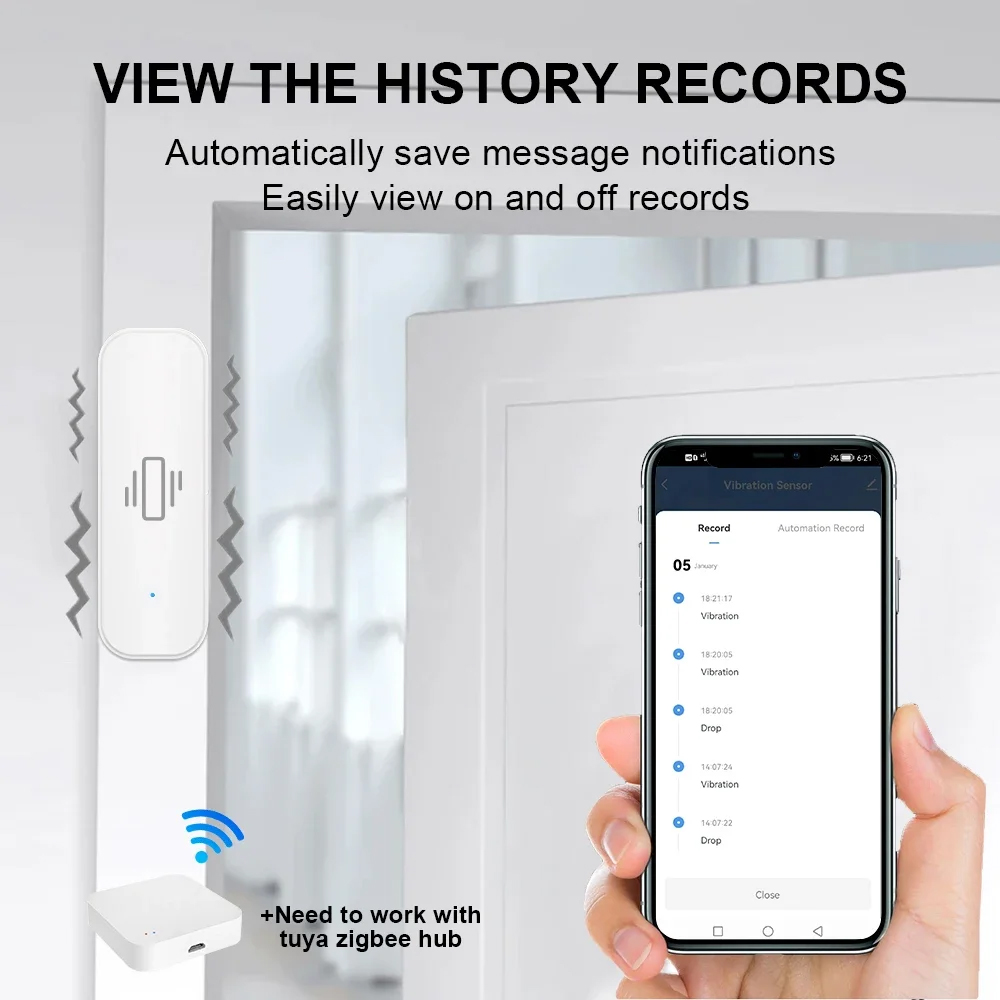 Smart ZigBee Vibration Sensor  - Smart Home Ikea review and price