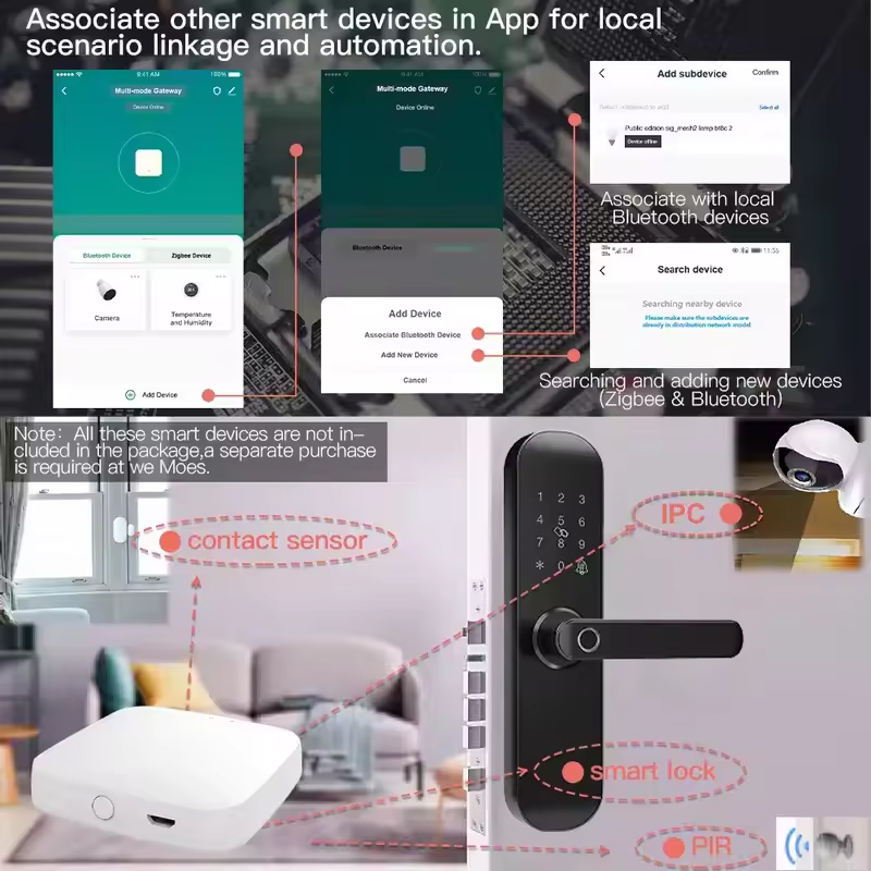 MOES Tuya ZigBee3.0 Smart Hub, - Smart Home Vimar review and price