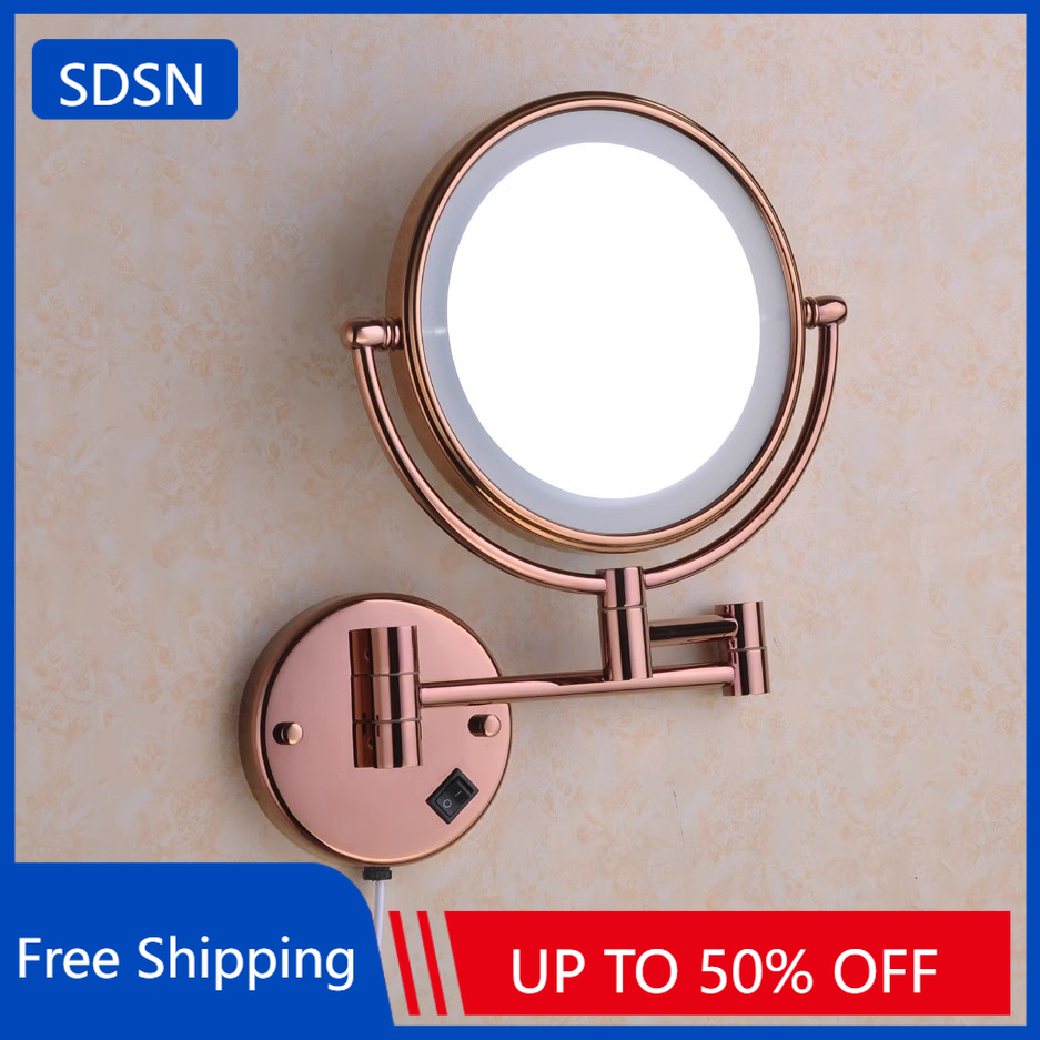 Rose Gold Led Folding Bathroom - Smart Home Retrofit review and price