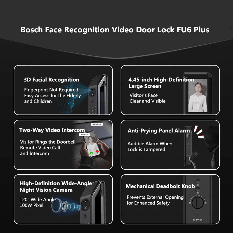 Bosch FU6 plus Smart Door Lock - Smart Home Bosch review and price