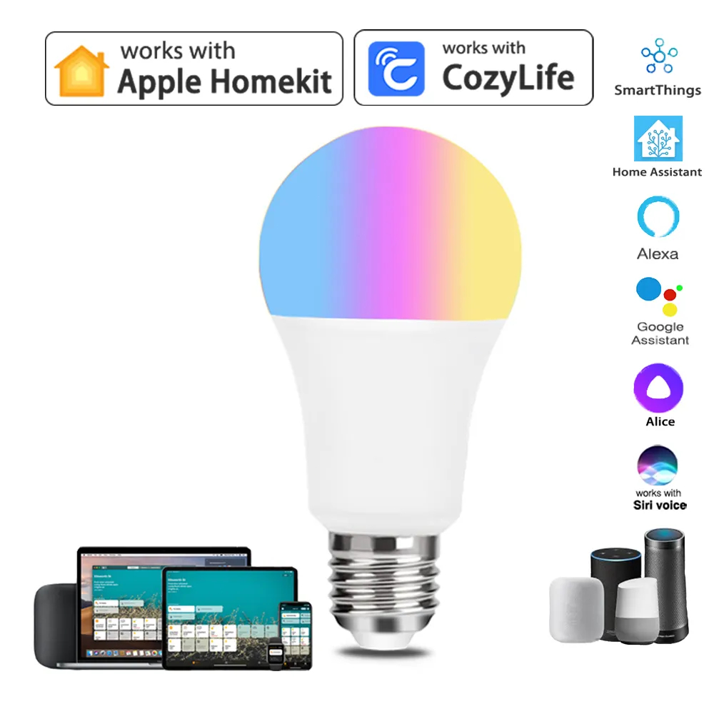 9W WiFi Homekit Light Lamp E27 - Wifi Led Dimmer review and price