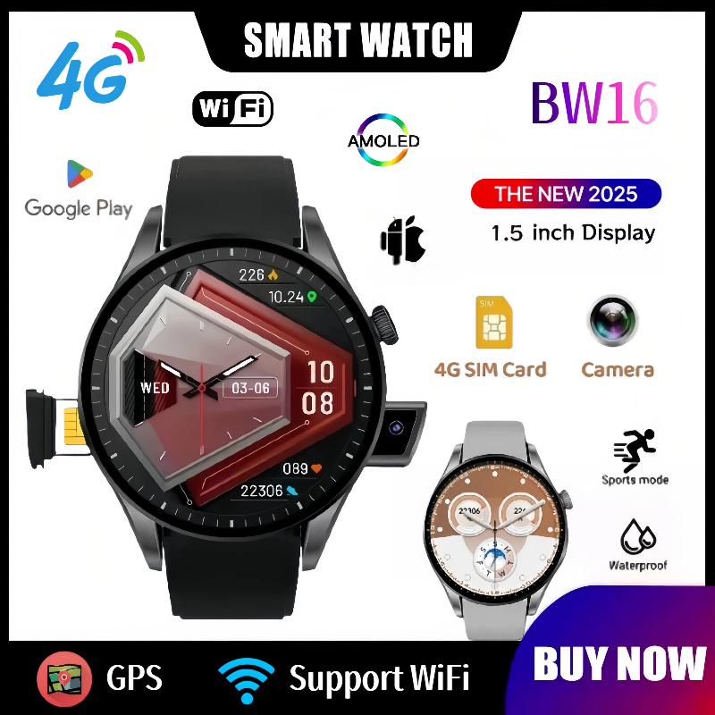 New 4G Smartwatch BW16: WiFi | - Smart Home Trainer review and price