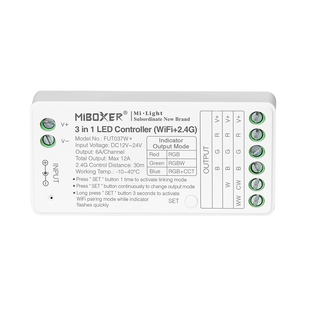 Miboxer FUT035W+ 2In1 FUT037W+ - Wifi Led Dimmer review and price