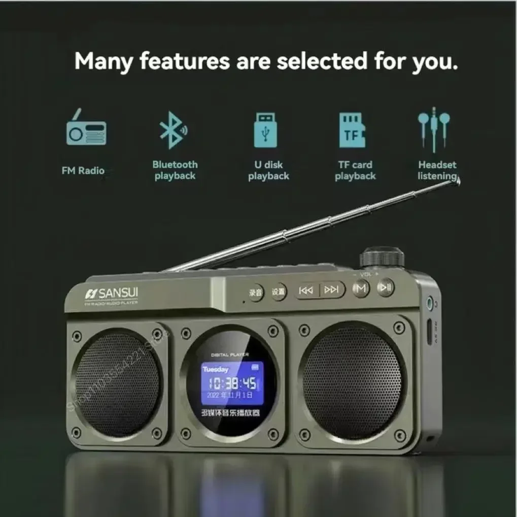 SANSUI F28 Dual Speaker Wirele - Smart Elderly Home review and price