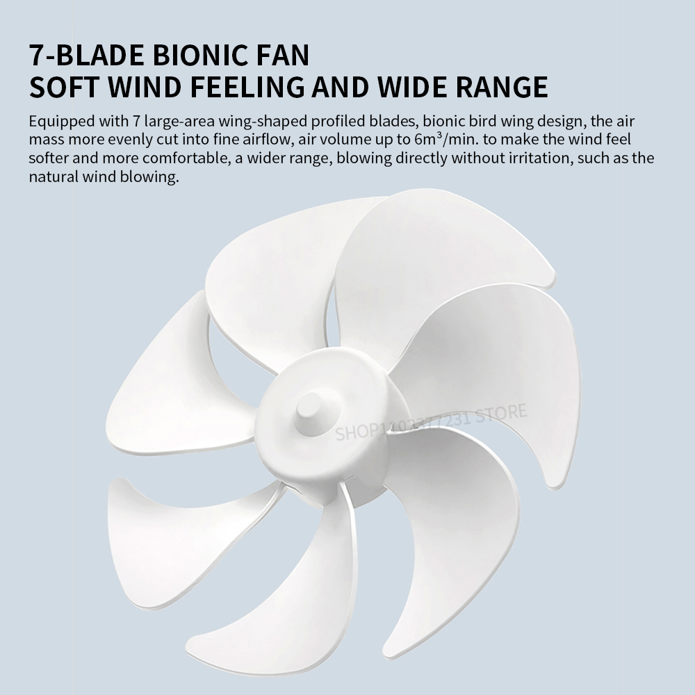 NEW MIJIA Portable Desk Fan US - Smart Home Ventilation review and price