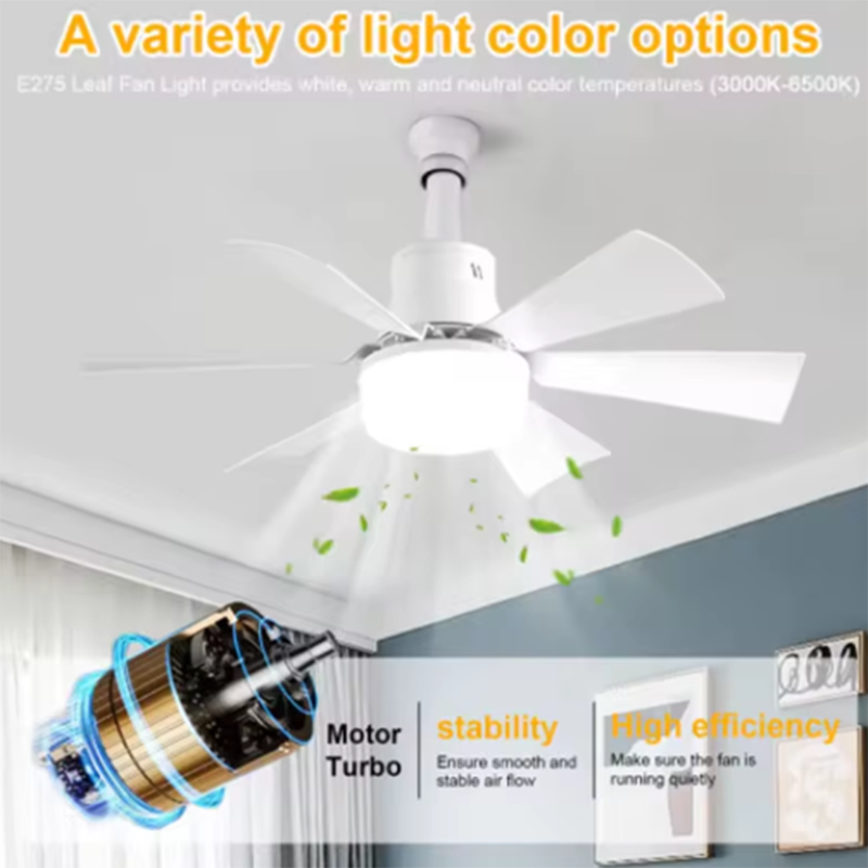 40W E27 LED Ceiling Fan Light  - Smart Home Ventilation review and price