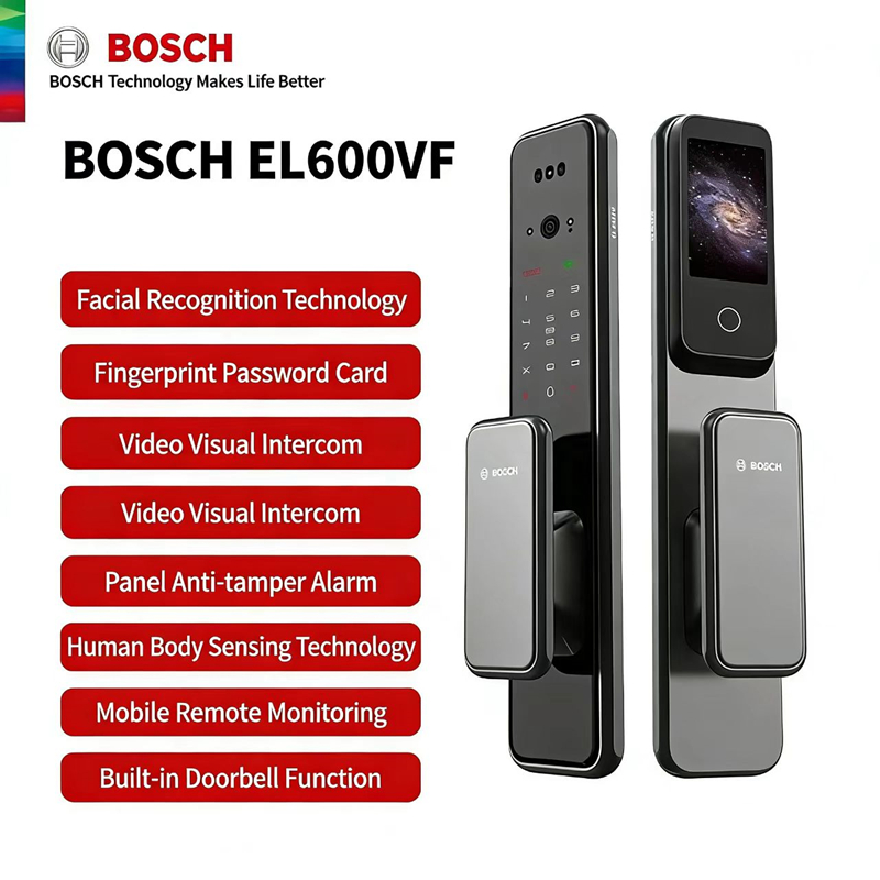 Bosch EL600VF Smart Lock 3D Fa - Smart Home Bosch review and price