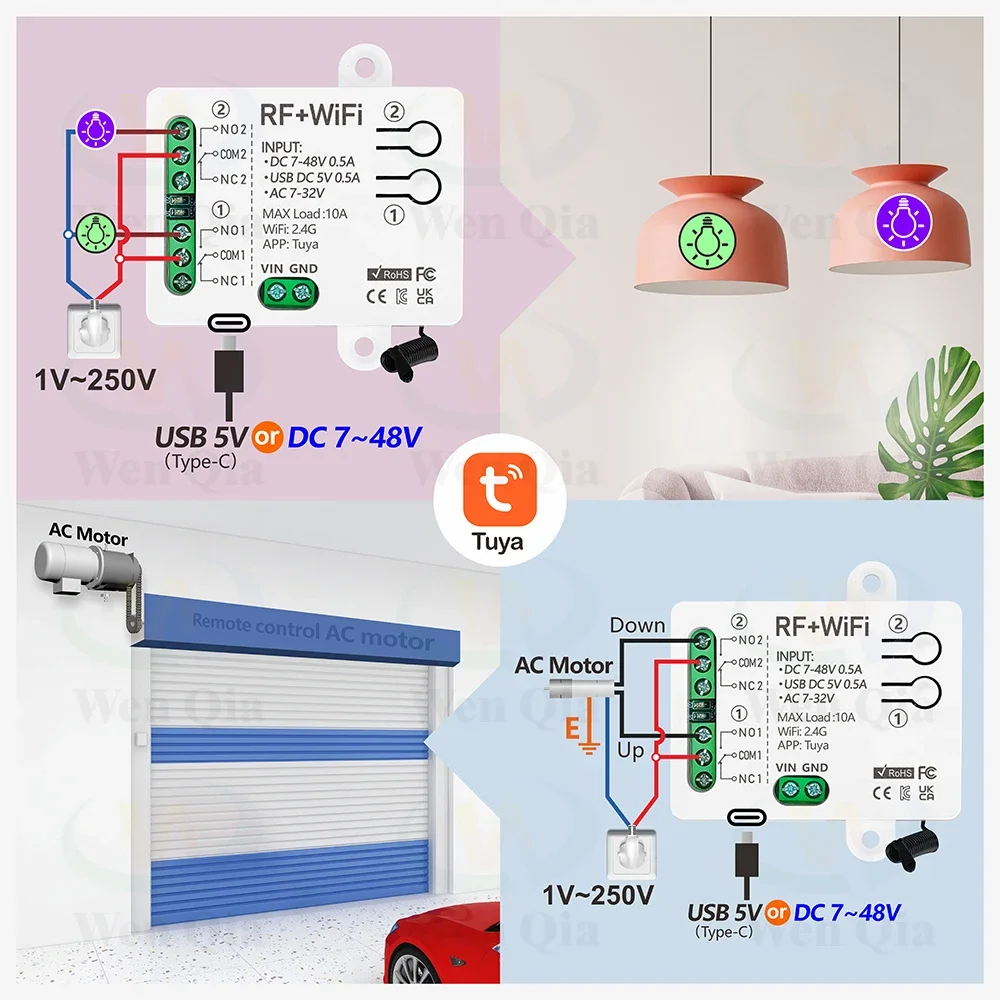 2CH Smart Light Switch Tuya,Wi - Smart Home Ventilation review and price