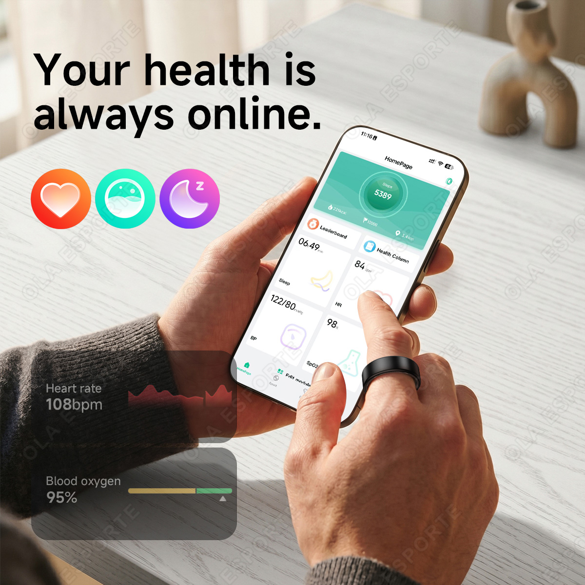 R10 Smart Ring with Charging C - Smart Home Trainer review and price