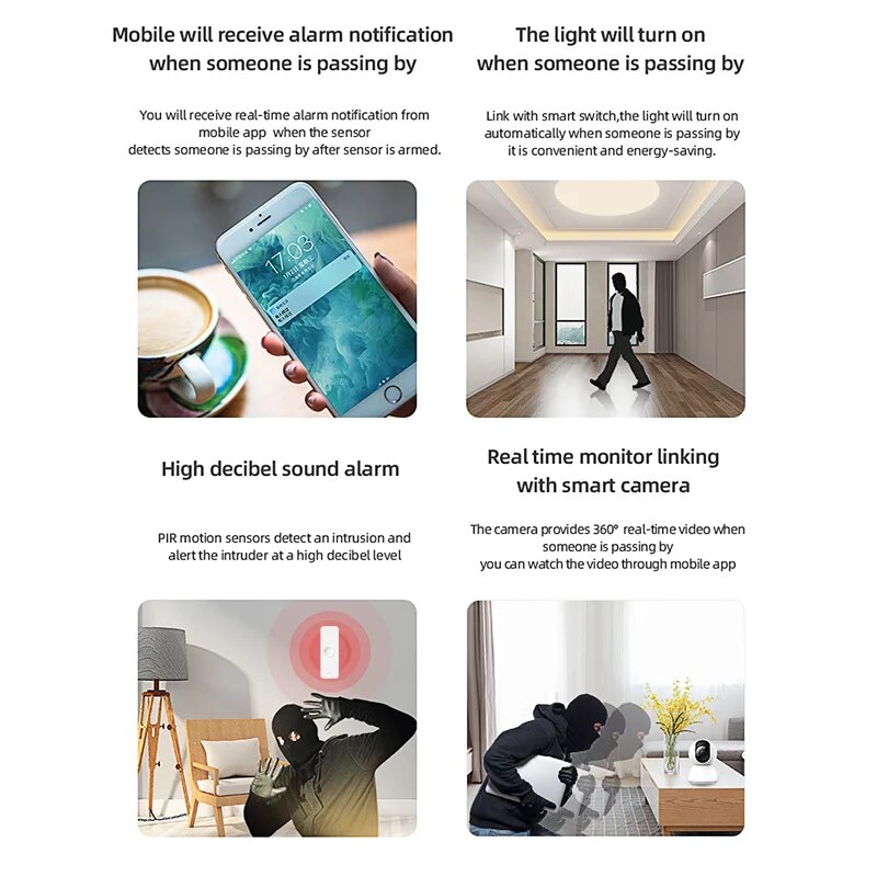 Tuya WiFi Zigbee PIR Motion Se - Smart Home Ikea review and price