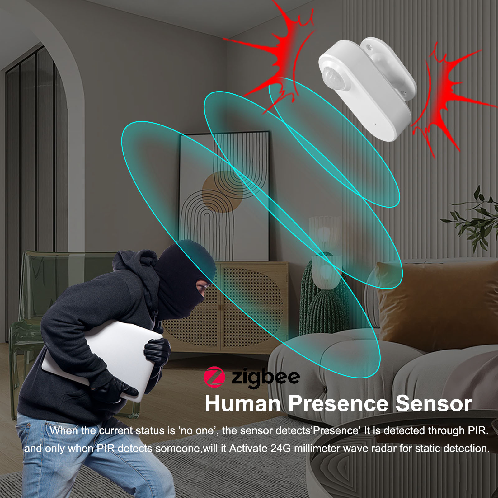 Tuya Human Presence Sensor Sma - Smart Home Retrofit review and price