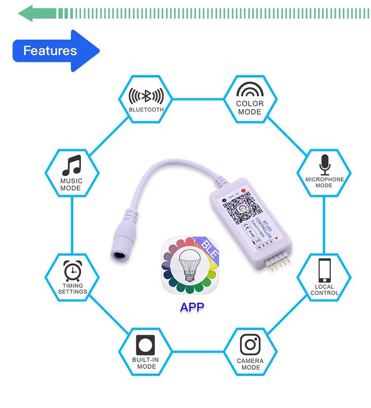 Magic Home DC5V 12V 24V Blueto - Wifi Led Dimmer review and price