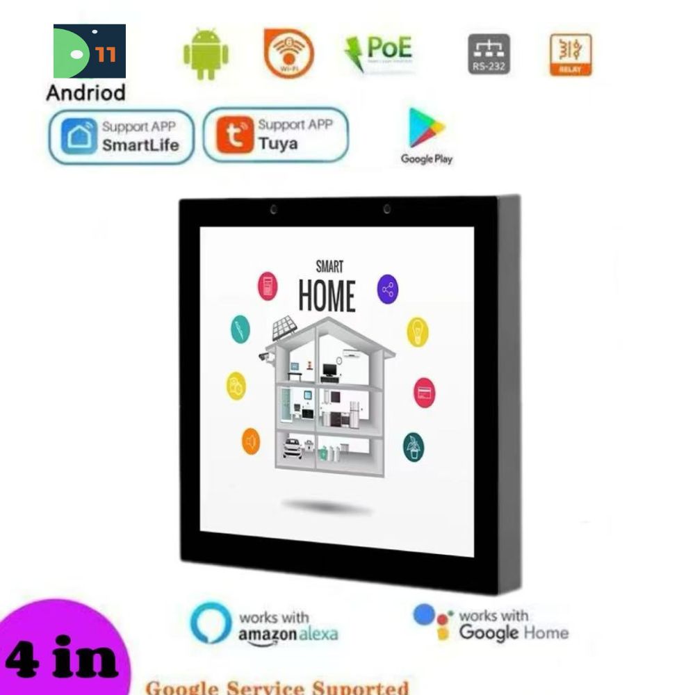 2025 New 4 Inch POE Tablet Con - Smart Home Box review and price