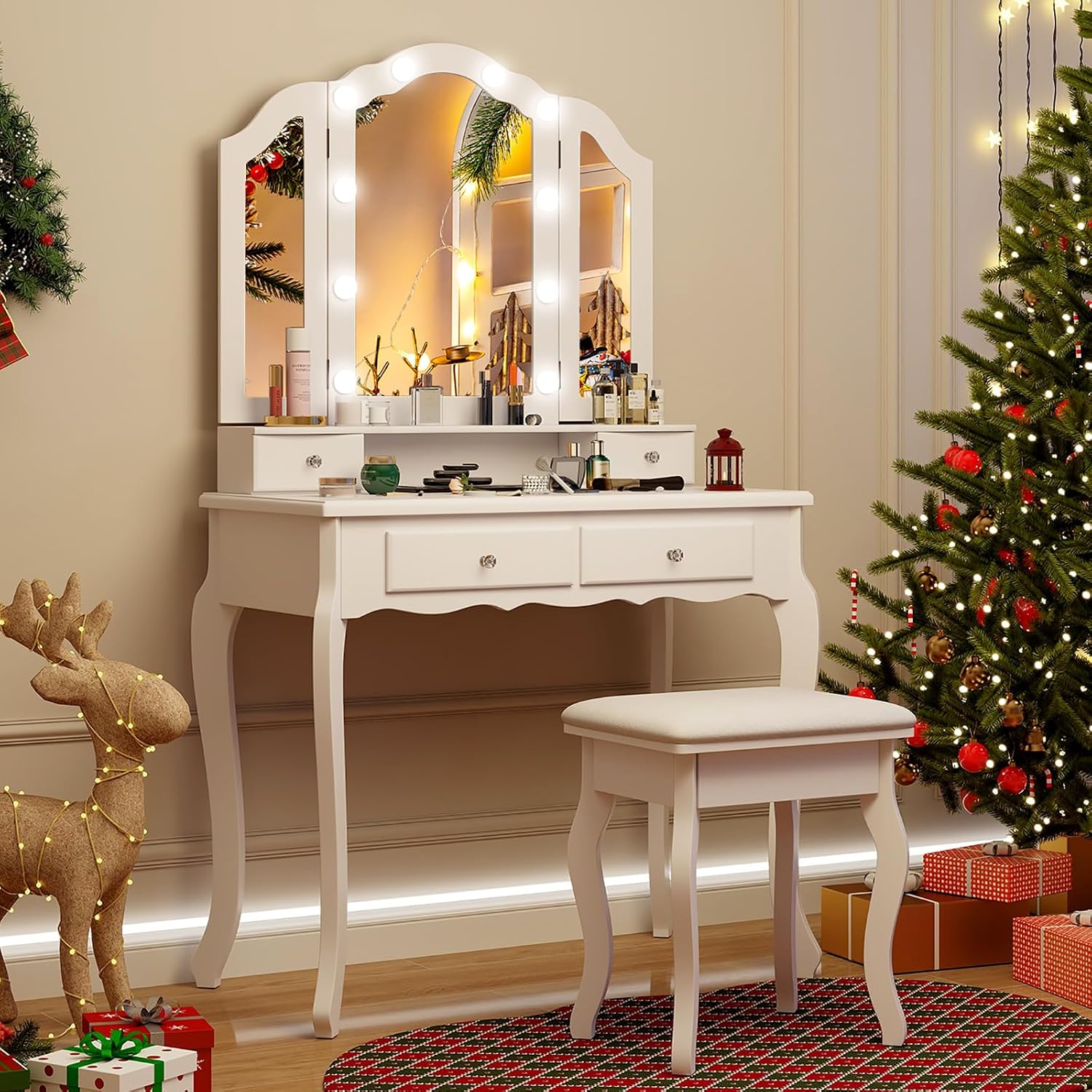 Vanity Desk with Lights - Make - Smart Home Retrofit review and price