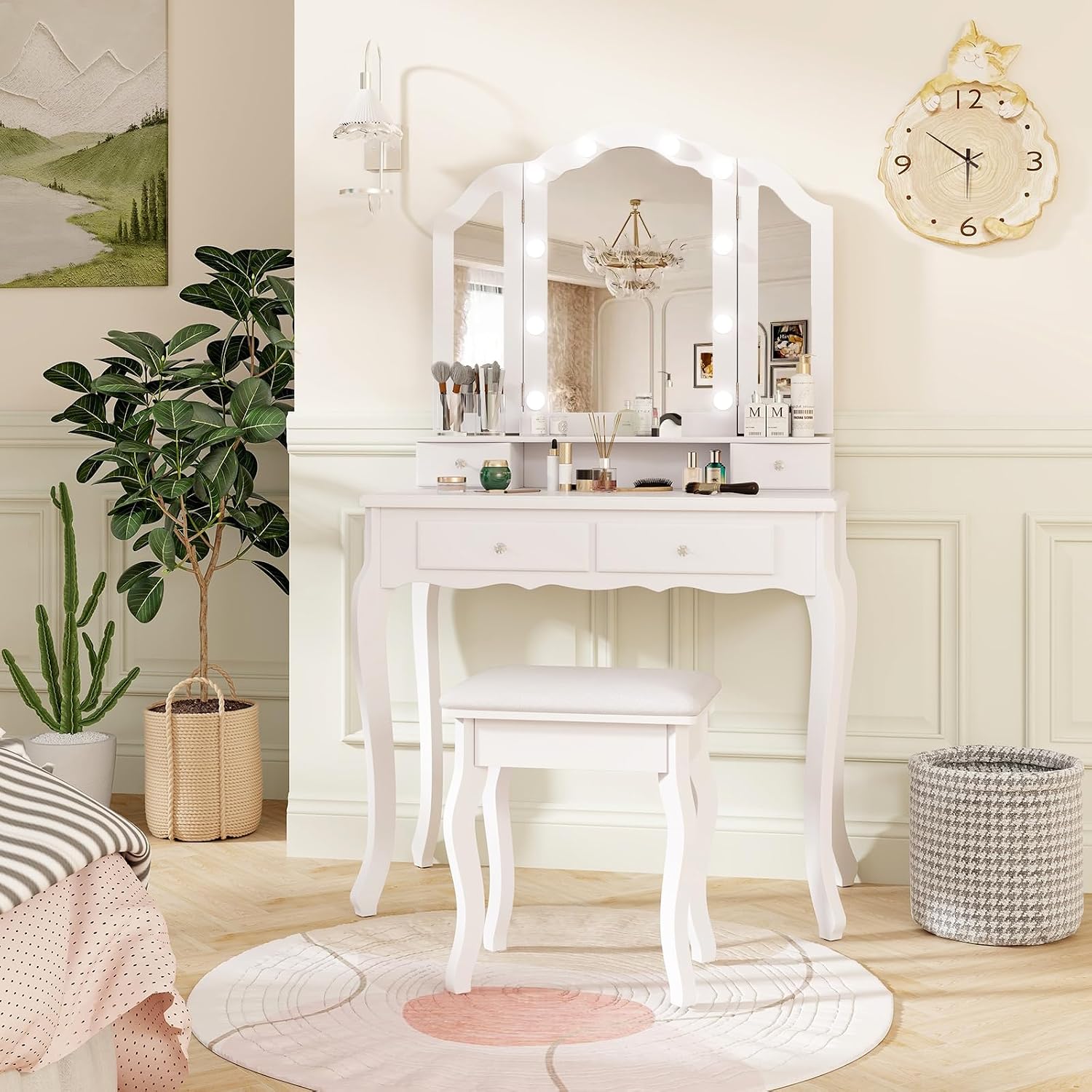 Vanity Desk with Lights - Make - Smart Home Retrofit review and price