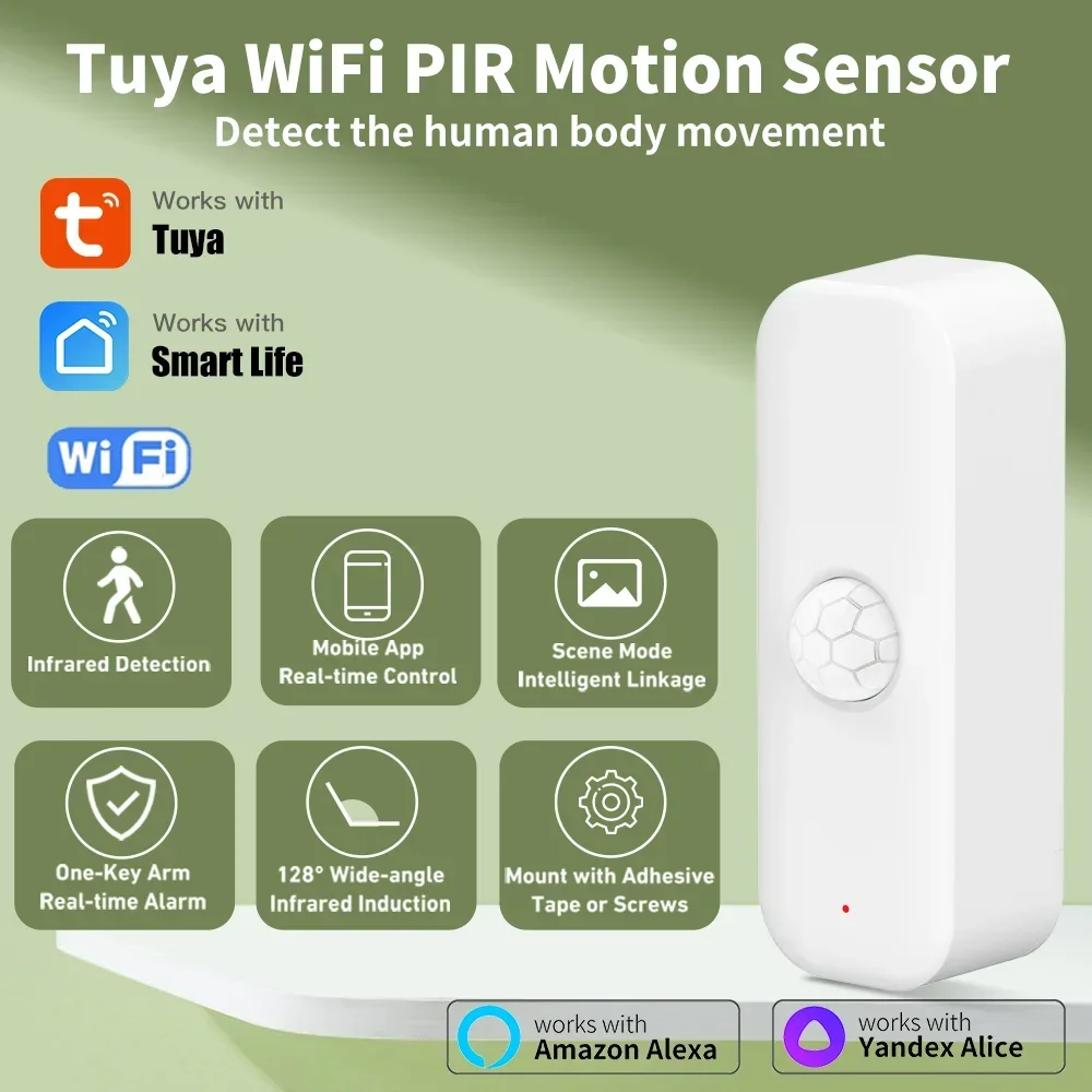 Tuya WiFI Motion Sensor PIR Sm - Smart Home Ikea review and price