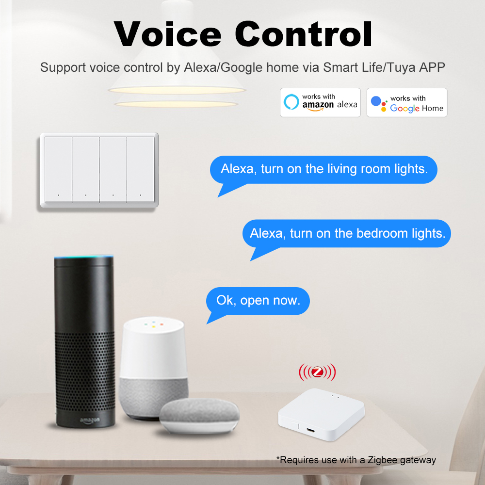 MANHOT ZigBee3.0 Smart Switch  - Smart Home Ikea review and price