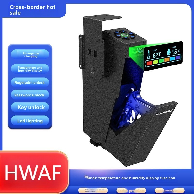 Smart Fingerprint Handgun Safe - Smart Home Box review and price