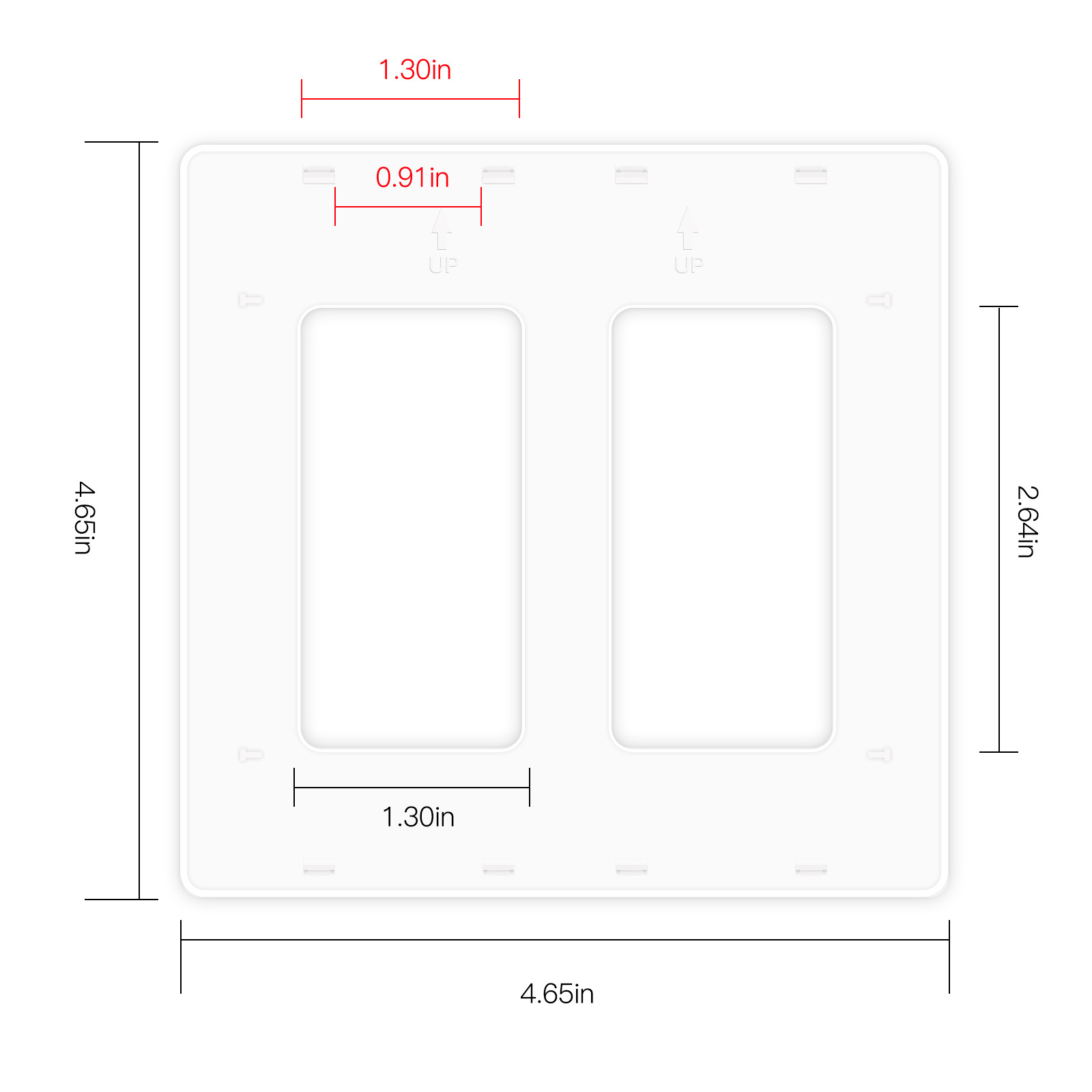 US、EU Type Switch Panel 2/3/4  - Smart Home Improvement review and price