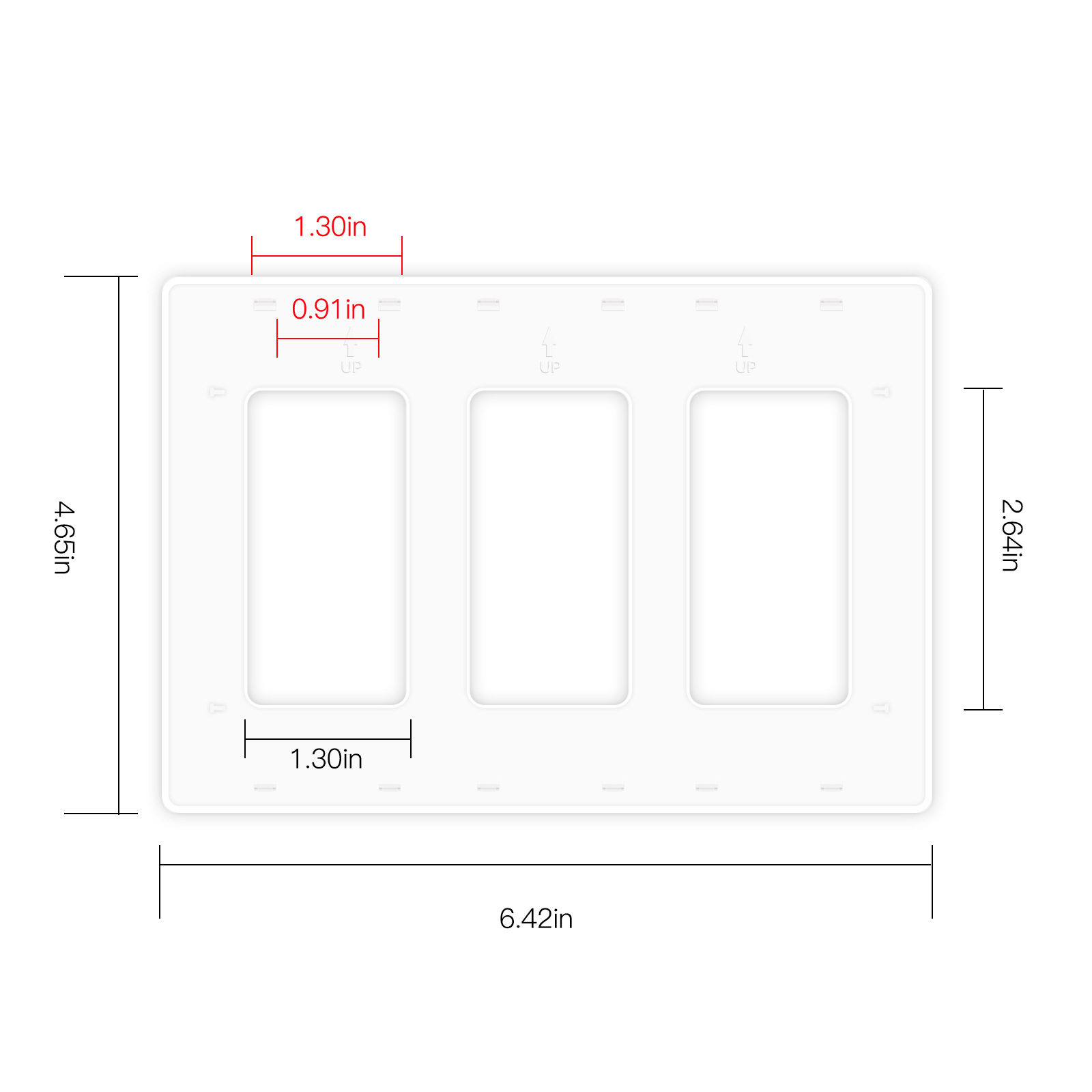 US、EU Type Switch Panel 2/3/4  - Smart Home Improvement review and price